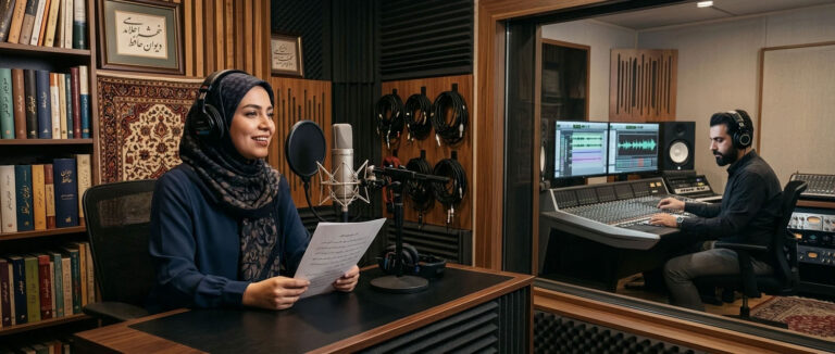Iranian-audiobook-and-podcast-production